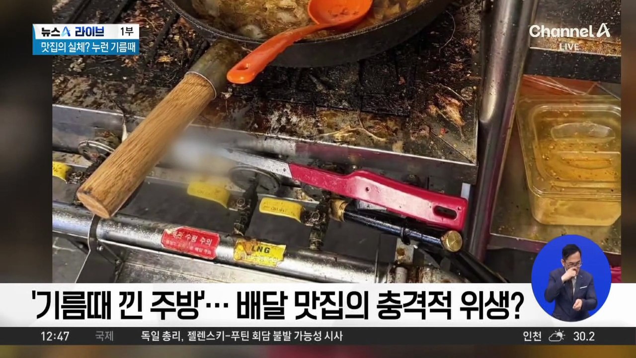 ‘기름때 낀 주방’…배달 맛집의 충격적 위생?