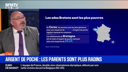 BFM Conso : Argent de poche, les parents sont plus radins - 29/08