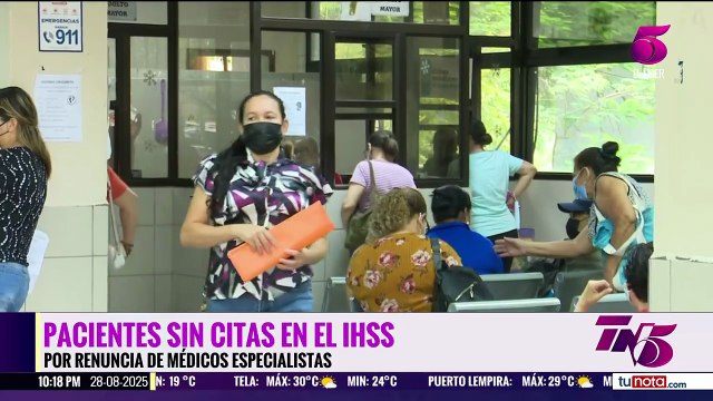 Renuncian 12 médicos especialistas del IHSS castiga a derechohabientes al otorgar citas hasta 2026