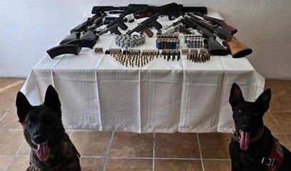 Kars'ta operasyon: 7 gözaltı! Çok sayıda silah ve mühimmat ele geçirildi