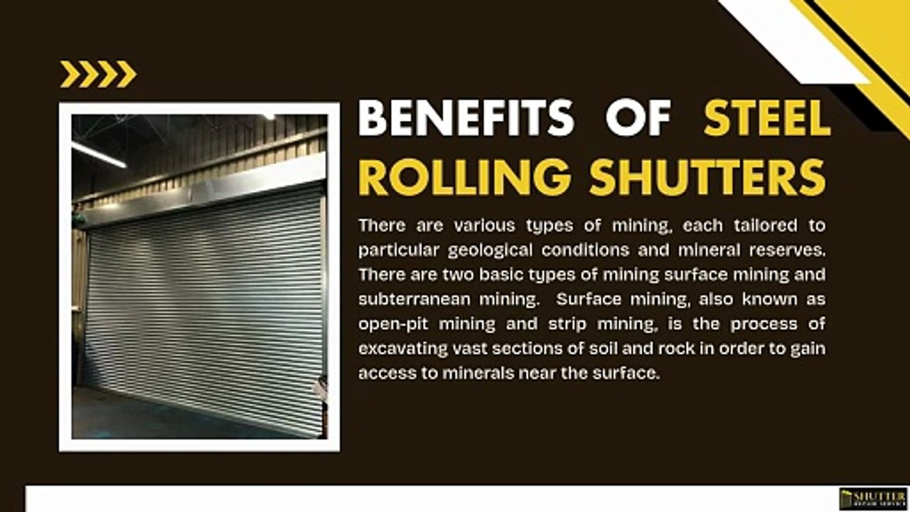 Steel Rolling Shutter