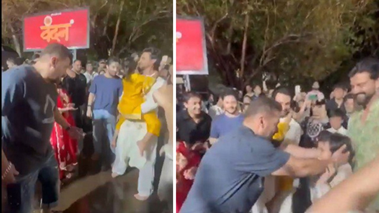 Ganpati Visarjan 2025: Salman Khan,Sonakshi Sinha,Zaheer Iqbal & Bollywood Celebs Dance Video
