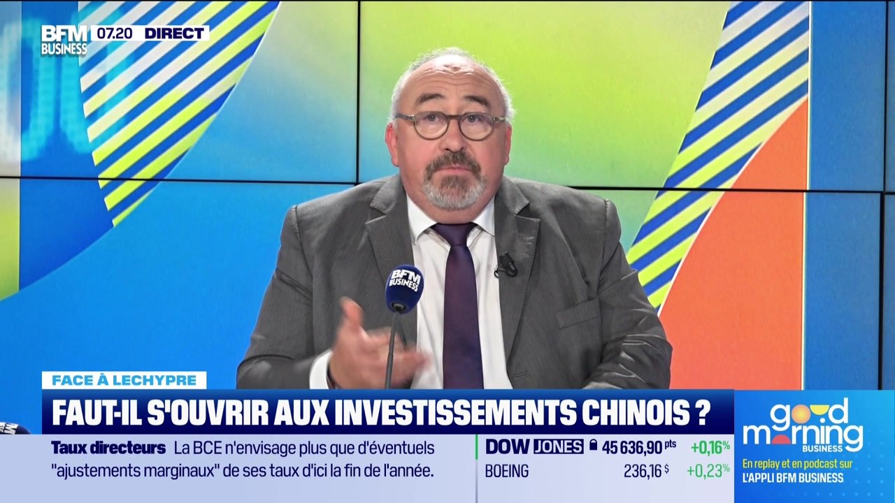 Emmanuel Lechypre face à Raphaël Legendre : Faut-il s'ouvrir aux investissements chinois ? - 29/08