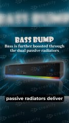 E GATE C222 Soundbar 🎶 | 24W Bluetooth Speaker with RGB Lights & Deep Bass 🔊✨