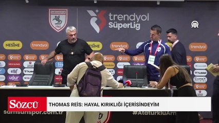 Thomas Reis: Hayal kırıklığı içerisindeyim