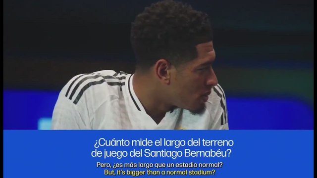 Bellingham dice en inglés lo que mide el Bernabéu y Valverde le pide que traduzca: el ‘vacile’ que le mete es tremendo