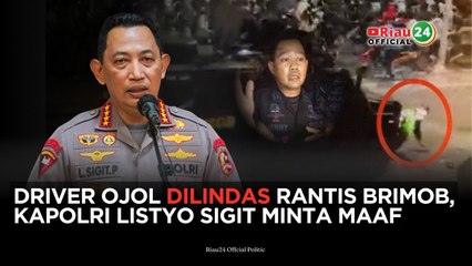 Driver Ojol Dilindas Rantis Brimob, Kapolri Listyo Sigit Minta Maaf
