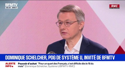 "Il n’y a pas de phénomène massif d’arrêts de travail, mais il faut lutter contre les fraudes", affirme Dominique Schelcher, PDG de Système U
