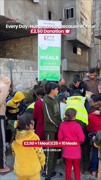 Feed Gaza for Just £2.50 – Give Sadaqah That Fills Empty Plates