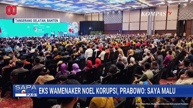 Eks Wamenaker Immanuel Ebenezer Korupsi, Presiden Prabowo: Saya Malu | SAPA PAGI
