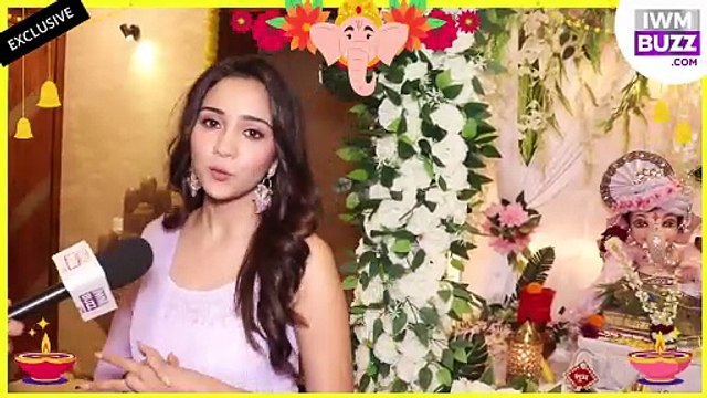 Ashi Singh Welcomes Bappa With Love: Balancing Work & Ganpati Celebrations