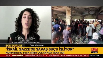Gazeteciler Federasyonu Yetkilisi CNN TÜRK'te: İsrail Gazze'de gazetecileri katlediyor!