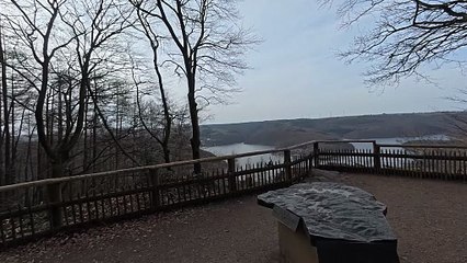 Enjoy the view from Hirschley - Nationalpark Eifel, Germany