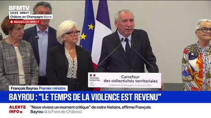 Droits de douane américains: "Nous avons accepté probablement parce que nous ne pouvions pas faire autrement. On aurait pu s'économiser de dire que c'était formidable", déplore François Bayrou