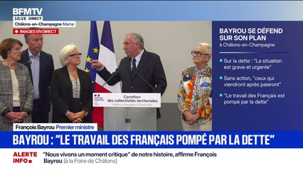 Pour François Bayrou, les "boomers" ne peuvent "pas se désintéresser de la situation qui est faite aux jeunes français"