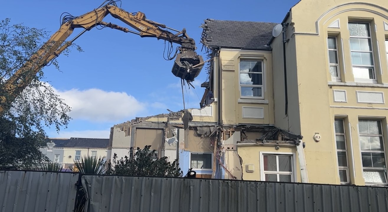 Fairfield School demolition