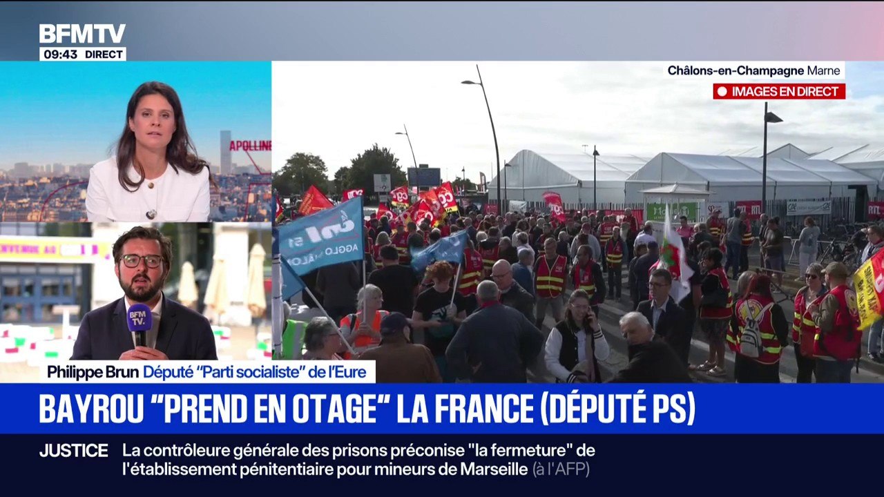 Philippe Brun (PS): "Nous voulons un gouvernement de gauche"