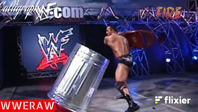 The Rock vs. Booker T & Shane McMahon _ذا روك ضد بوكر تي وشين مكمان