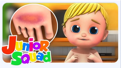 Canción de Boo Boo - El Bebé Se Lastimó + Canciones Infantiles Educativas