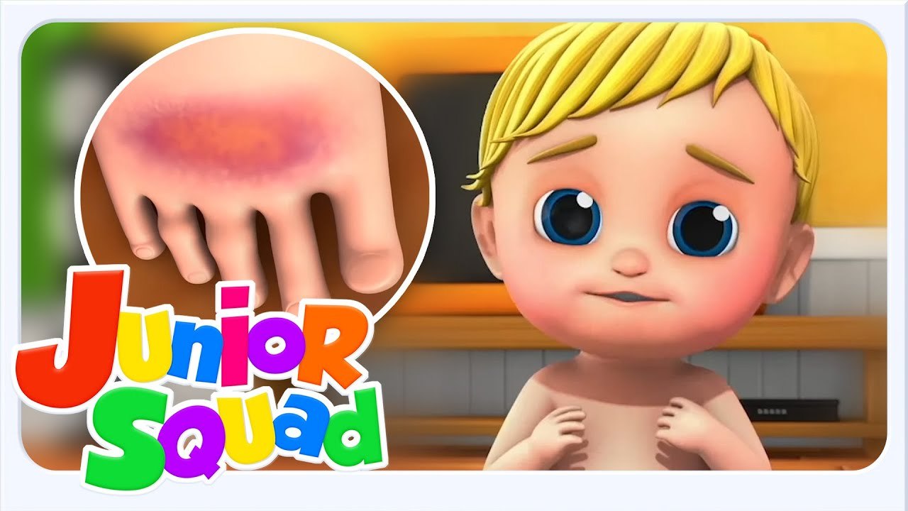 Canción de Boo Boo - El Bebé Se Lastimó + Canciones Infantiles Educativas