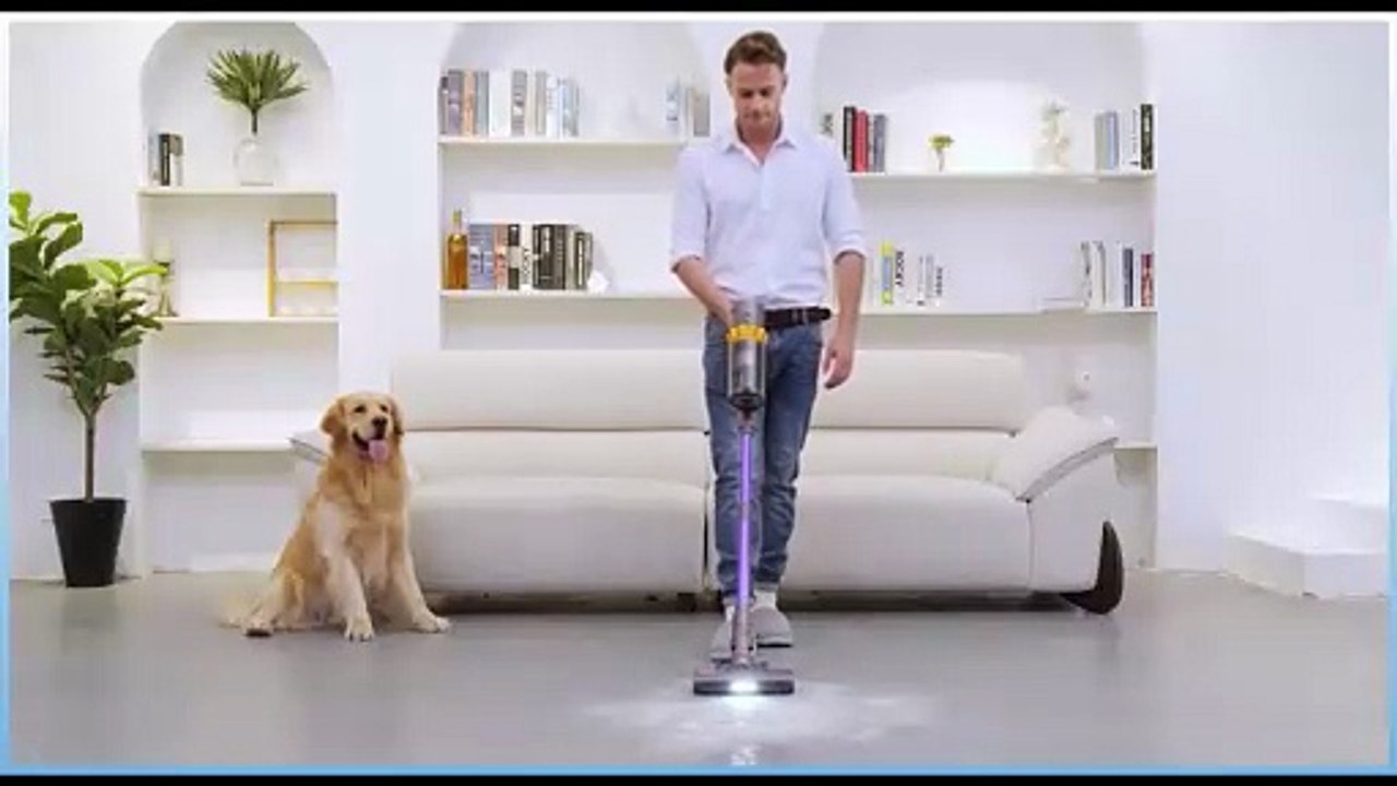 Anyson Aspiradora sin Cable 45KPa – Potencia y autonomía en una sola escoba 🧹