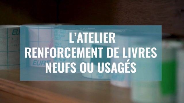Renforcement de livres neufs ou usagés à Rennes