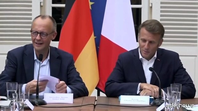 Merz da Macron: Francia e Germania allineate per Europa più forte