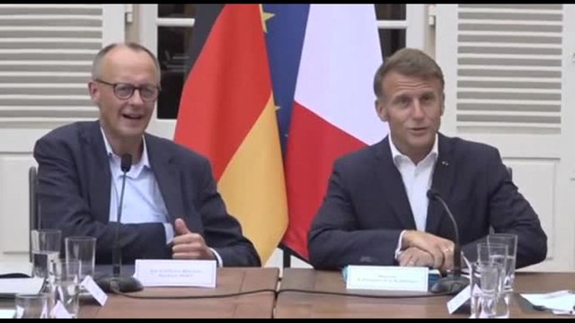 Merz da Macron: Francia e Germania allineate per Europa più forte