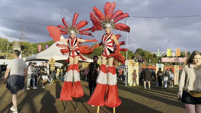 Circus performers delight crowds at Sheffield's Rock N Roll Circus