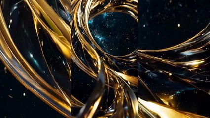 Ambiance Relax 4K | Chemins de Lumière & Golden Cosmic Flow