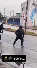 Pelea facazos en plena calle de La Matanza