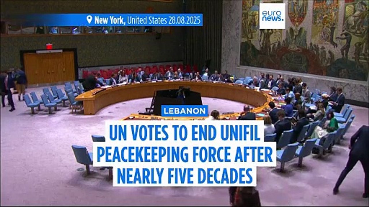 UN votes to end its peacekeeping force in Lebanon after nearly five decades