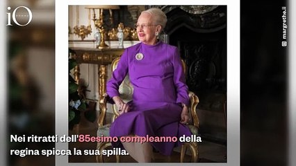Margrethe di Danimarca compie 85 anni: un compleanno regale con la spilla del cuore