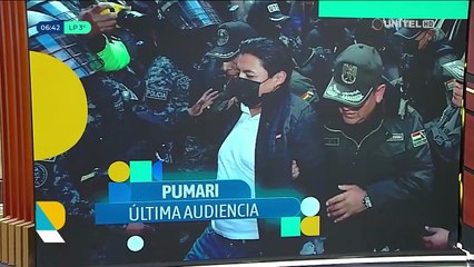Pumari asiste a una audiencia clave que este viernes puede definir su salida de la cárcel