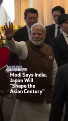 Modi Says India, Japan Will “Shape The Asian Century”