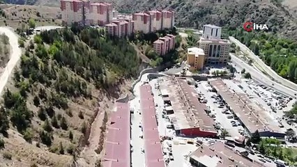 Gümüşhane’de sanayi sitesinde heyelan riski nedeniyle 25 iş yeri boşaltıldı