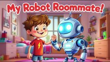My Robot Roommate Catchy Song for Kids About a High-Tech Friend!  Fun Learning Music