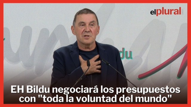 Bildu mantiene su apoyo al Gobierno y negociará los presupuestos con toda la voluntad del mundo