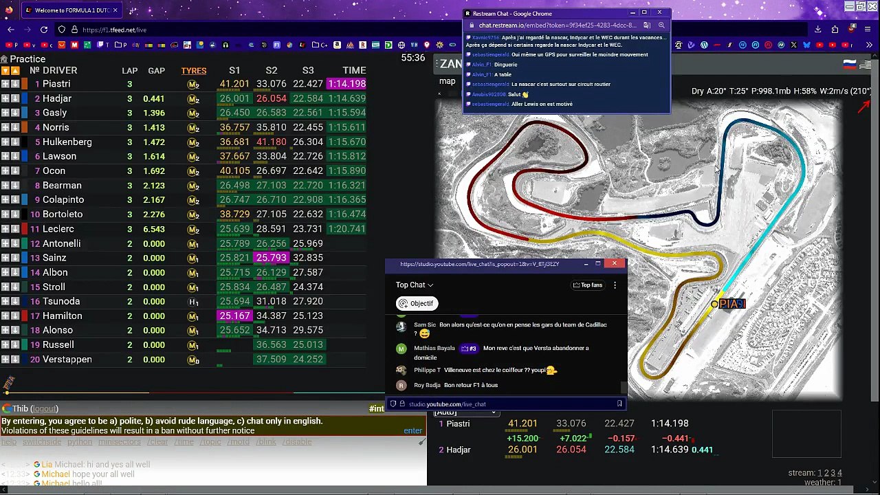 F1 2025 Dutch Grand Prix Hongrie  Zandvoort - Practice 1 - Essais Libres 1 - STREAMING FR HD
