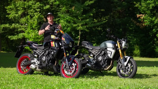 Should You Pay More For These Retro Suzukis? GSX-8T and GSX-8TT First Ride Review.