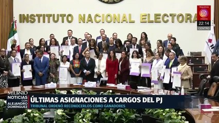 INE concluye con 18 designaciones pendientes de elecciones judiciales