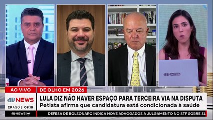 Lula diz não haver espaço para terceira via nas eleições de 2026; Acacio e Motta comentam