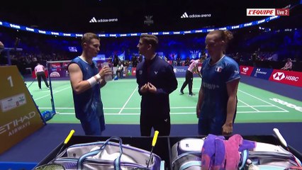 Le replay du quart de Gicquel/Delrue - Badminton