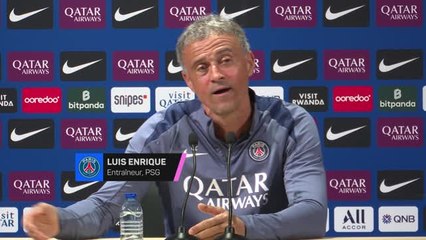 PSG - Luis Enrique : "Comme l'an dernier, nous allons perdre des matches en phase de ligue"