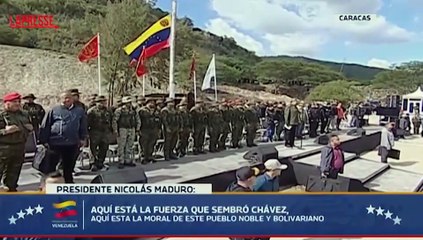 Venezuela, il presidente Maduro supervisiona le esercitazioni militari