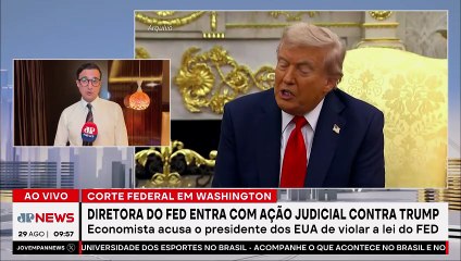 Diretora do Fed entra com ação judicial contra Trump por tentativa de demissão