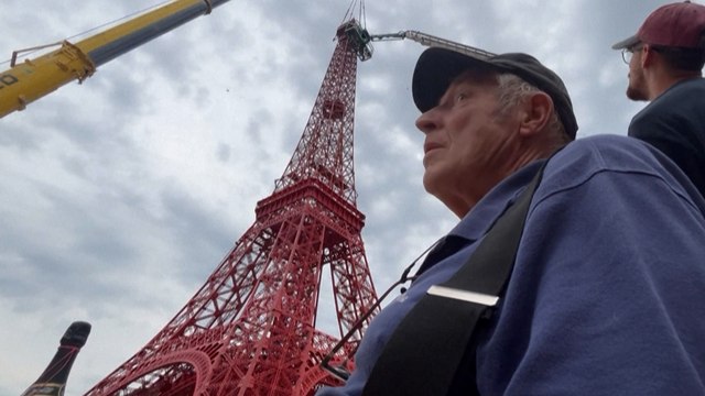 « L'œuvre de ma vie » : Jean-Claude a construit sa propre tour Eiffel