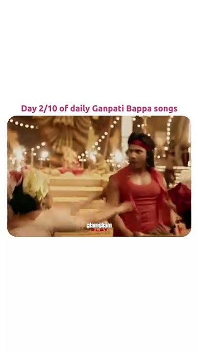 Day 2/10 and the vibes are already full power 💥 Ganpati Bappa Morya!  #GlamSham #Bollywood #BollywoodMusic #GanpatiBappaMorya #GaneshChaturthi #Ganpati2025 #Day2of10   [ GlamSham, Bollywood, Bollywood Music, Ganpati Bappa Morya, Ganesh Chaturthi, Ganpati