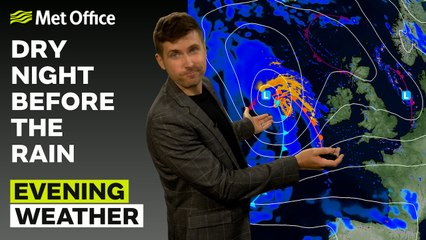 Met Office Friday Evening Weather Forecast 29/08/2025