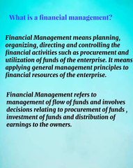 What Is Financial Management | Explain Financial Management | Meaning | Definition #bcom #commerce